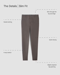 The Performance Chino | Uniform | Deep Moss Green | Slim