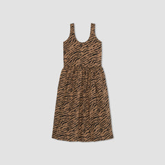 The Poplin Summer Dress | Tiger Stripe Toasted Coconut