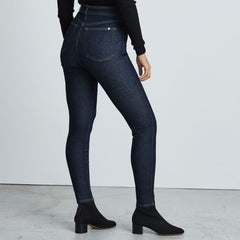 The Way-High® Clean Front Skinny Jean | Dark Indigo | 28.5” Inseam