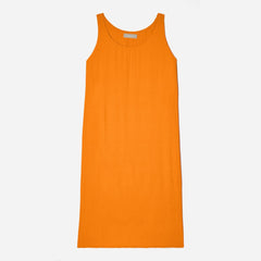 The Naia鈩?Ripple Tank Dress | Turmeric