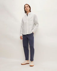 The Classic Oxford Shirt | Bone/Navy | Standard