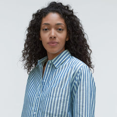 The Must-Have Oxford Shirt | Lapis Blue / Bright Jade / Optic White
