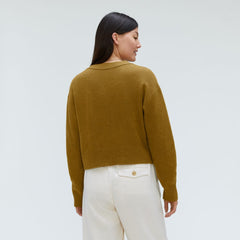 The Cashmere Cardigan | Tapenade