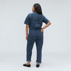 The Supersoft Jean Coverall | Work Blue