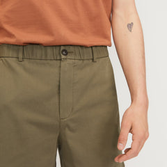 The Pull-On Performance Chino 5" Short | Kalamata