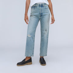 The Rigid Way-High庐 Jean | Paint Splatter | 27.5" Inseam