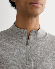 The Rec Quarter-Zip | Heathered Grey