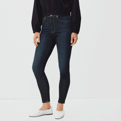 The Authentic Stretch High-Rise Skinny | Deep Indigo | 28.5" Inseam