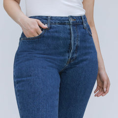 The '90s Cheeky Hourglass Jean | Deep Atlantic | 26.5" Inseam