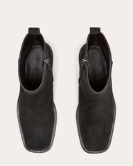 The City Boot | Black Suede