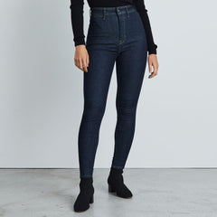 The Way-High® Clean Front Skinny Jean | Dark Indigo | 28.5” Inseam