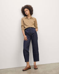 The Utility Barrel Pant | Pure Blue | Regular