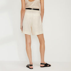 The Linen Way-High庐 Drape Short | Canvas