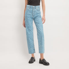 The Rigid Way-High庐 Jean | Light Painterly Strokes | 27.5" Inseam