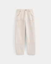 Pull-On Carpenter Jean | Ecru