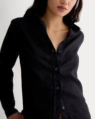 The Must-Have Shirt in Linen | Black