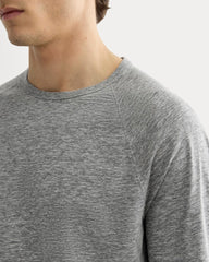 The Rec Long-Sleeve Crew | Heathered Grey