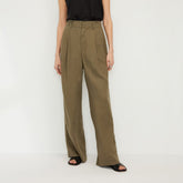 The Linen Way-High庐 Drape Pant | Kalamata