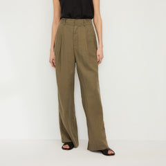 The Linen Way-High庐 Drape Pant | Kalamata