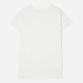 The Oversized Mariner Dress | White