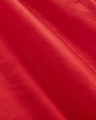 The Seamed Dress in Stretch Linen | Classic Red