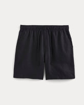 Linen Easy Short | Black