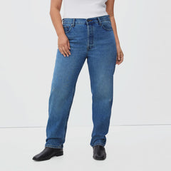 The Rigid Slouch Jean | Washed Indigo | 27.5鈥?Inseam