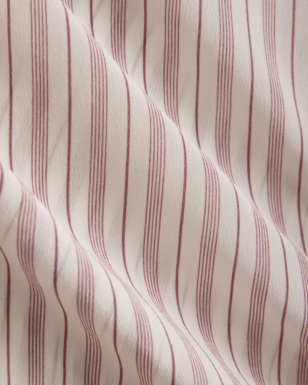 The Must-Have Shirt in Washable Silk | Bone / Rose