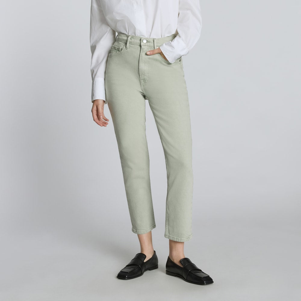 The Original Cheeky庐 Jean | Aqua Grey | 26.5" Inseam