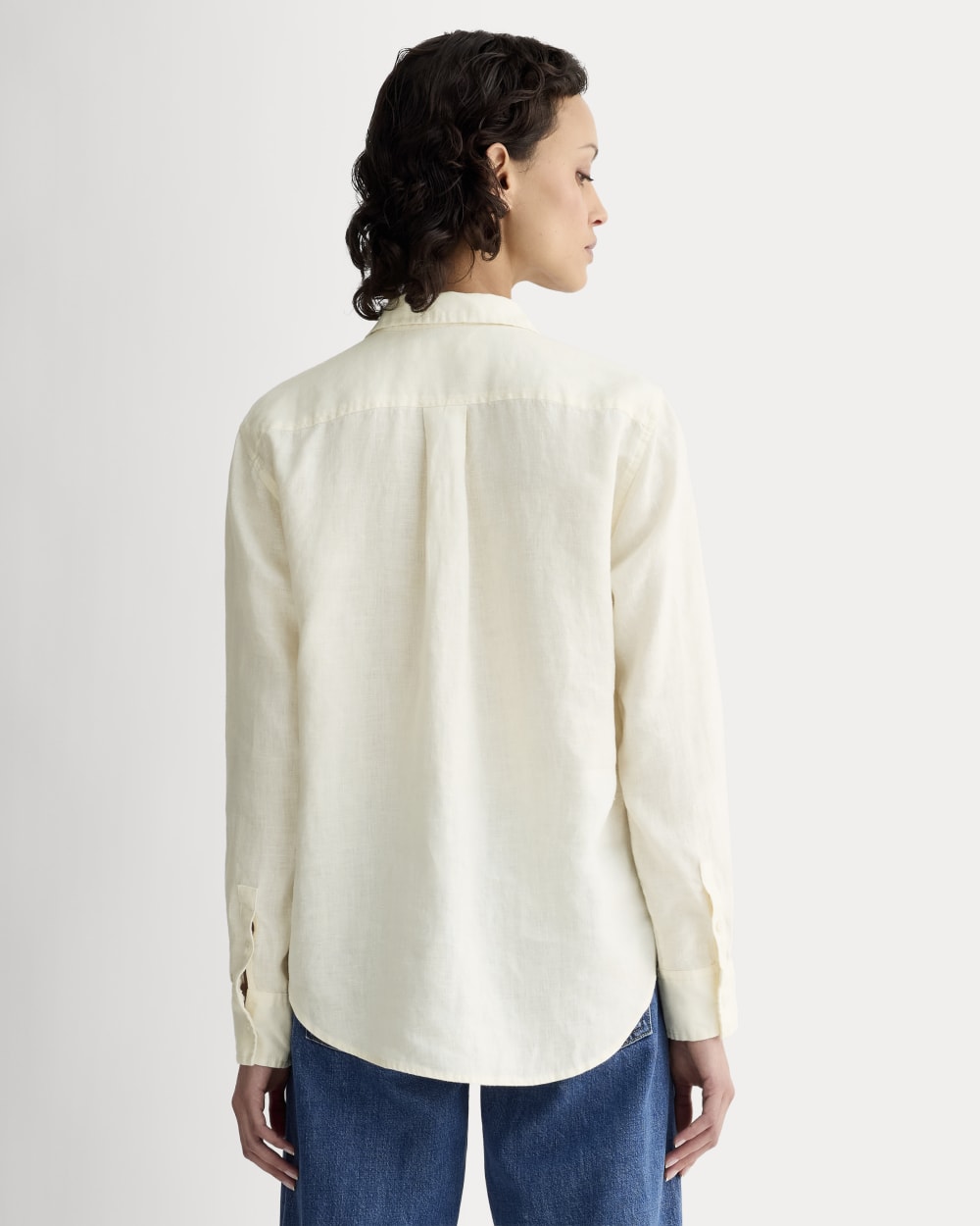 The Must-Have Shirt in Linen | Bone