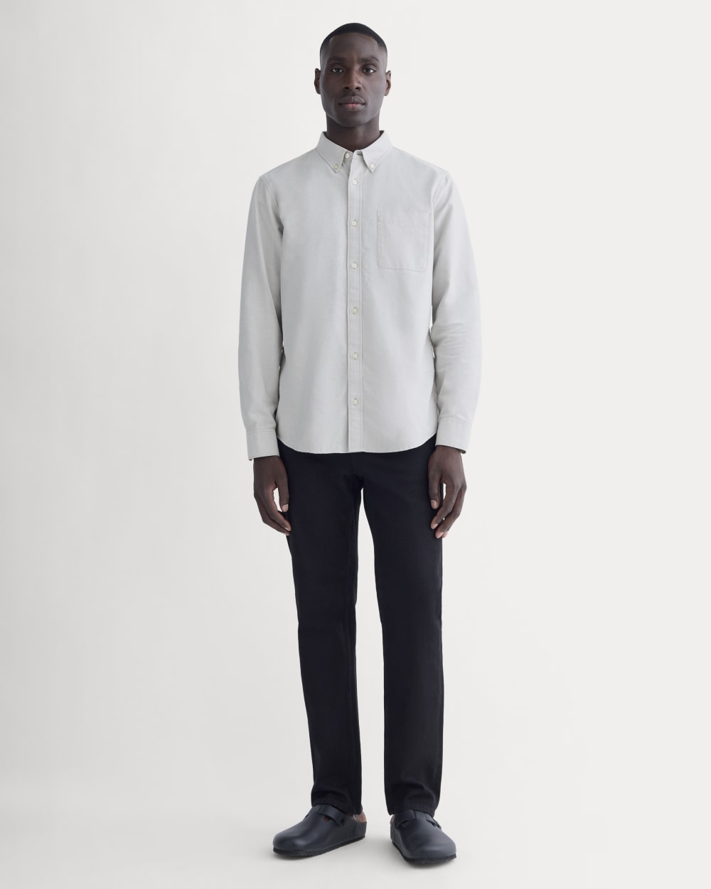 The Slim Oxford Shirt | Grey | Standard