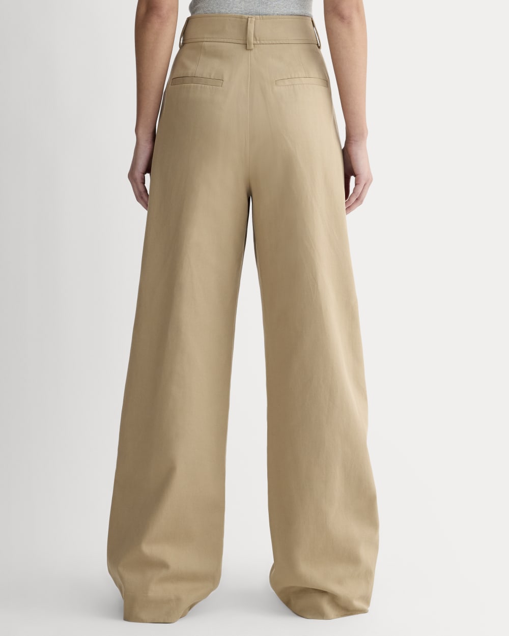 The Draper Pleated Pant in Buttersmooth | Ash Brown | 30" Inseam