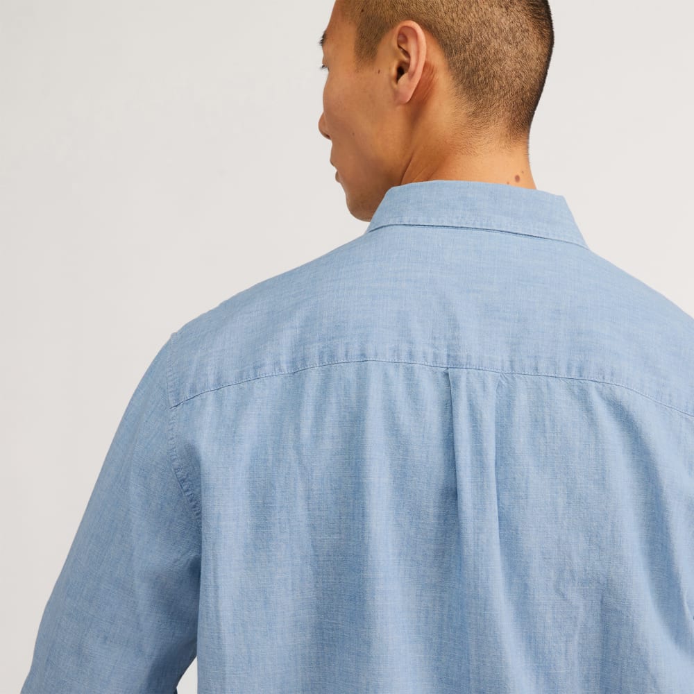 The Relaxed Organic Chambray Shirt | Mid ReChambray