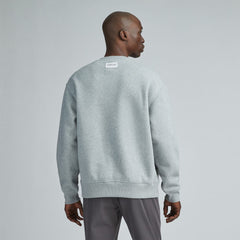 The ReTrack Crewneck Sweatshirt | Heathered Grey