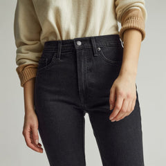 The Original Cheeky庐 Jean | Tumbled Black | 28.5" Inseam
