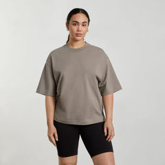 The Premium Weight Relaxed Tee | Clay