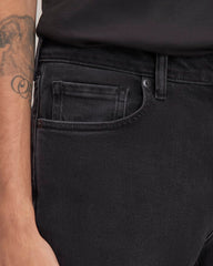 The Slim 4-Way Stretch Organic Jean | Uniform | Washed Black