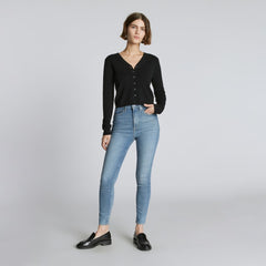 The Way-High® Skinny Jean | Faded Blue | 26 3/4" Inseam