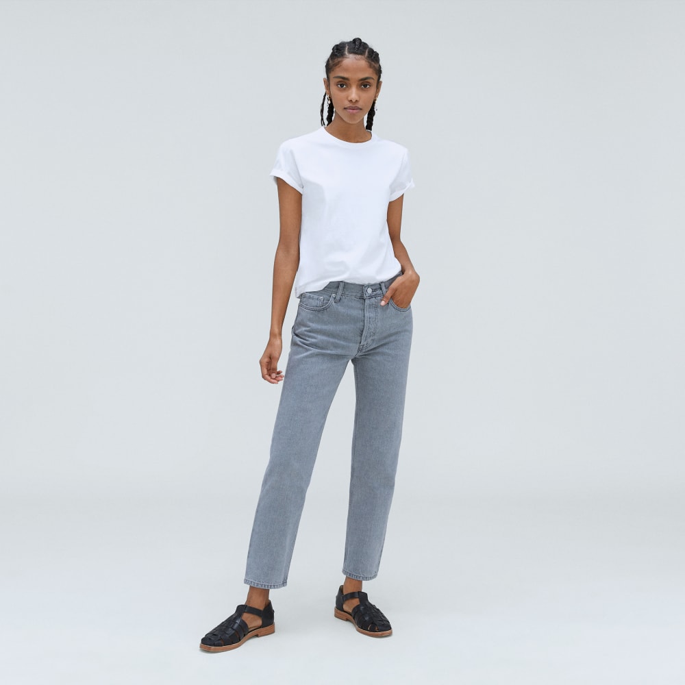 The Rigid Slouch Jean | Vintage Grey | 27.5鈥?Inseam