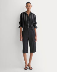 The Must-Have Shirt in Linen | Black