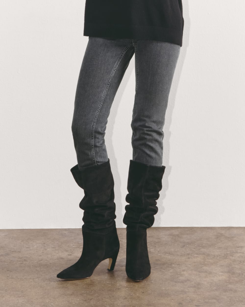 The Original Cheeky庐 Jean | Washed Charcoal | 26.5" Inseam