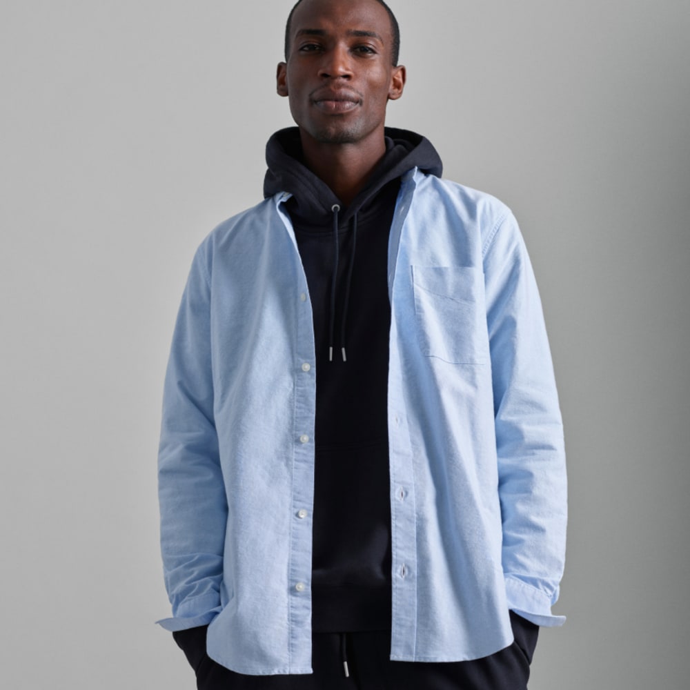 The Standard Fit Japanese Oxford Shirt | Uniform | Light Blue | Standard