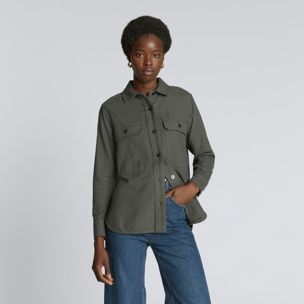 The Classic Cotton Flannel Shirt | Kambaba