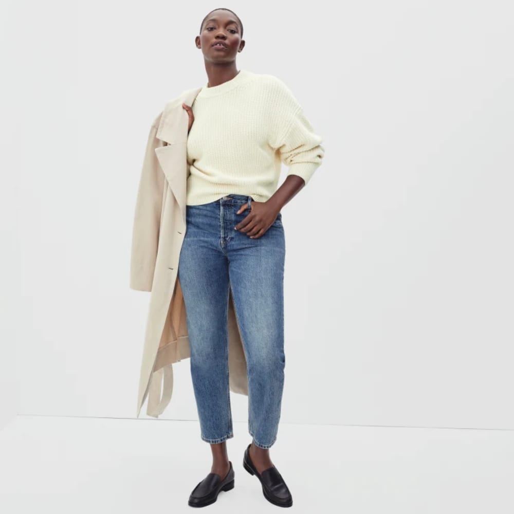 The Texture Cotton Crew | Canvas Tan