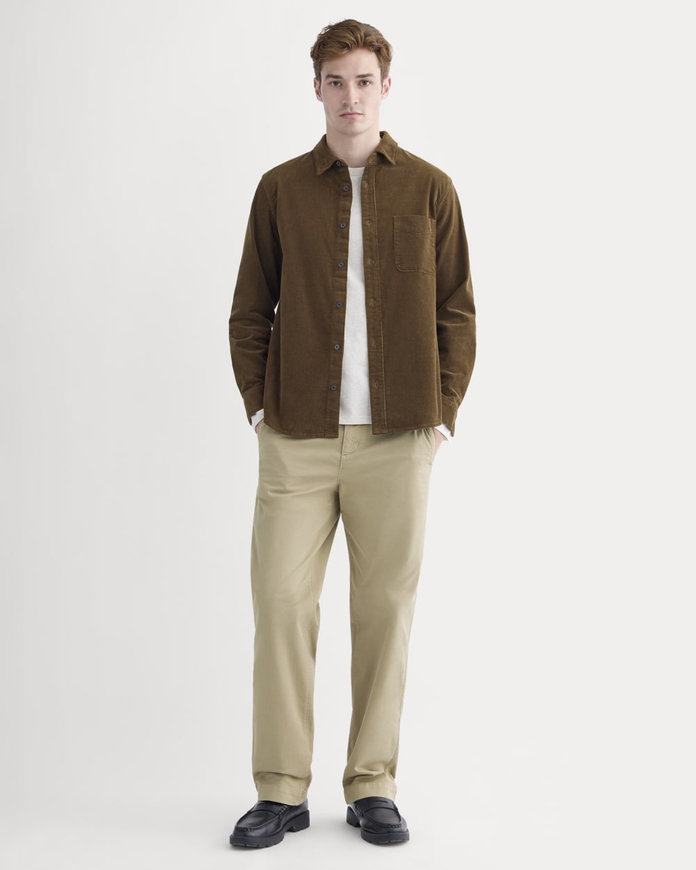 The Classic Shirt in Corduroy | Cocoa