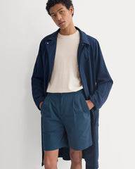 Pleated Easy Short | Midnight Navy