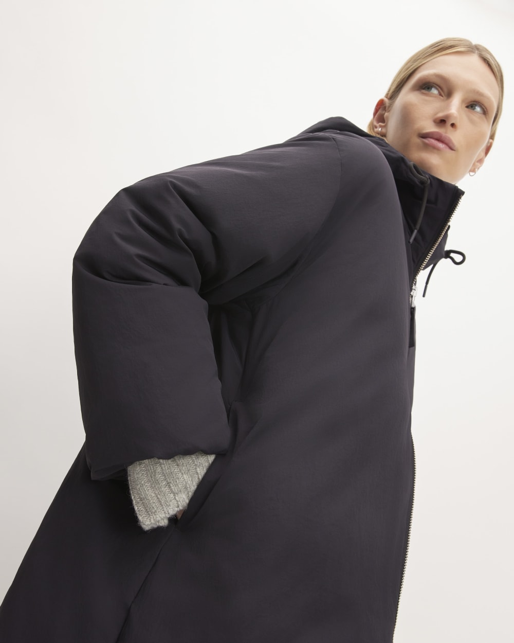 The Long Re:Down庐 Puffer | Black