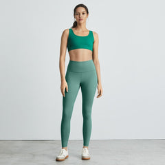 The Perform 24/7 Legging | Dark Mint | 25" Inseam
