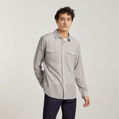 The Long-Sleeve Summer Shirt | Black / White