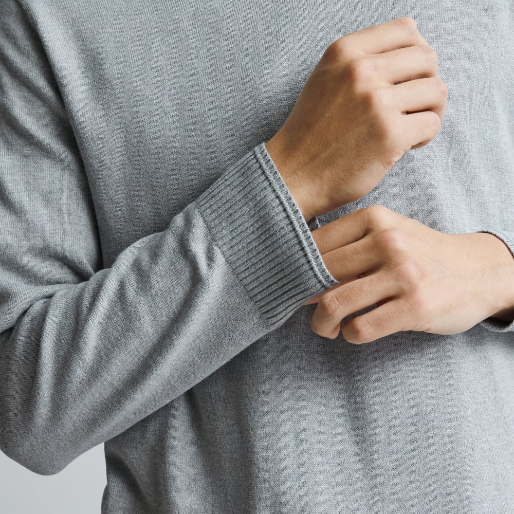 The No-Sweat Sweater | Uniform | Heathered Grey